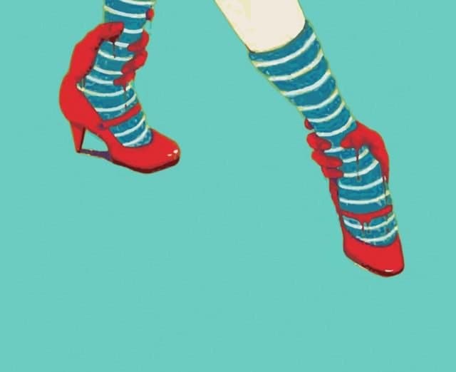 Les souliers rouges