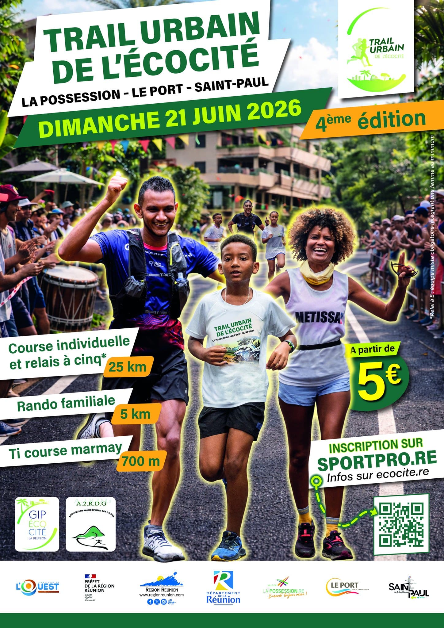 Trail urbain de l’écocité